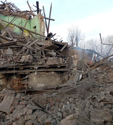 Внаслідок обстрілів Донеччини пошкоджена лікарня, є загиблі