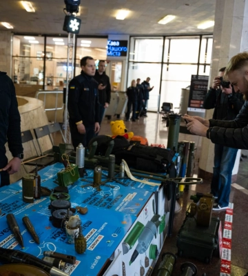 У Києві відкрили безплатну виставку про піротехніків