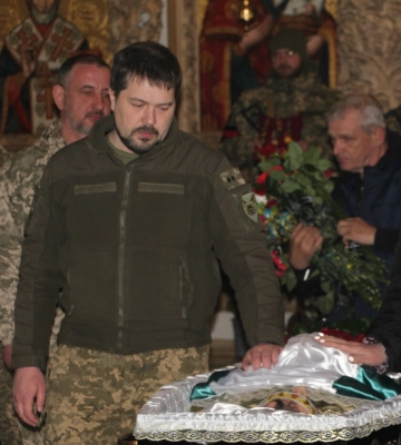 У Полтаві прощаються із Ігорем Дорошенком, який загинув під час війни