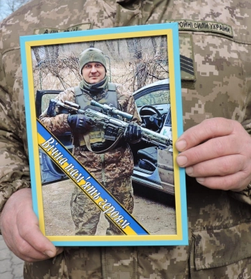 У Роменській громаді попрощалися із захисником України