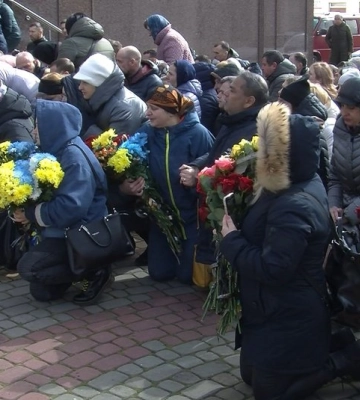 У Луцьку попрощалися з загиблими на Донеччині Олегом Хрищуком і Тарасом Брайловським