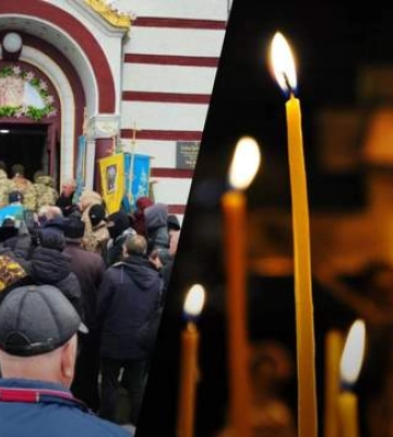 «Мама просила, щоб впустили тіло воїна». Віряни ПЦУ на Буковині зайшли в храм після сутички з УПЦ МП