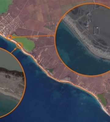 Від Євпаторії до Заозерного російські війська викопали майже вісім кілометрів окопів 
