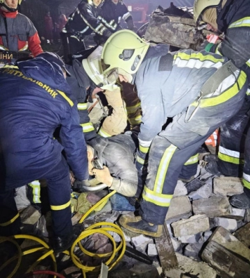 В результате взрыва в Запорожье погибли два человека. Появилось видео