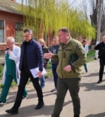 У Херсоні з робочим візитом перебував міністр охорони здоров’я України Віктор Ляшко