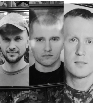 У Луцьку попрощалися з загиблими на Донеччині Олегом Хрищуком і Тарасом Брайловським