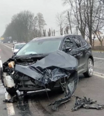 Від початку року на дорогах Львівщини сталося  372 ДТП, в яких травмувалося пів тисячі осіб