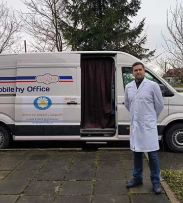 Львівщиною їздить цифровий пересувний рентгенкабінет, який робить 100 обстежень щодня