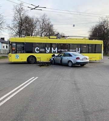 У Сумах сталася ДТП із травмуванням неповнолітнього