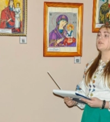 У Сарнах презентували унікальні витвори музею-майстерні вишиваної ікони
