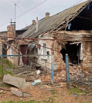 Росіяни обстріляли Нікополь з артилерії, є руйнування, - ОВА. ФОТОрепортаж