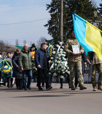 Охтирка простилась із загиблим героєм