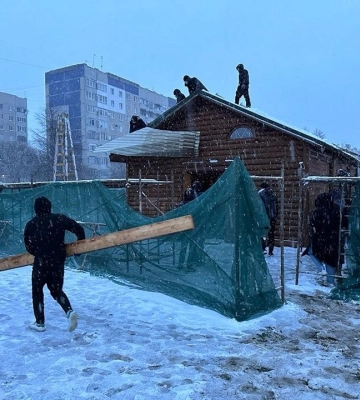 У Львові демонтують незаконно збудовану церкву УПЦ МП