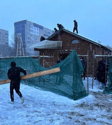 Во Львове сносят незаконное сооружение УПЦ МП