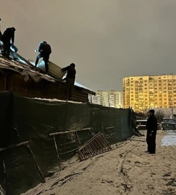 Во Львове демонтируют здание Московского патриархата: возвели незаконно Во Львове демонтируют здание Московского патриархата: возвели незаконно
