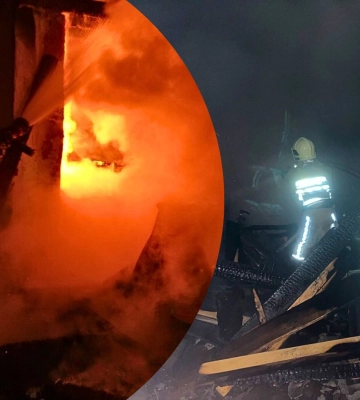 На Берегівщині сталася пожежа у надвірній споруді