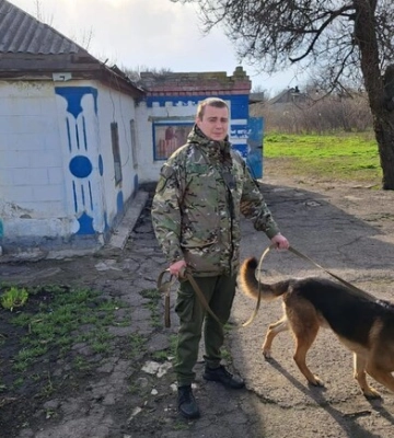 В Днепропетровской области пес помог задержать преступника