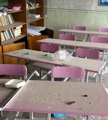 На Миколаївщині внаслідок бойових дій повністю зруйнували 19 шкіл