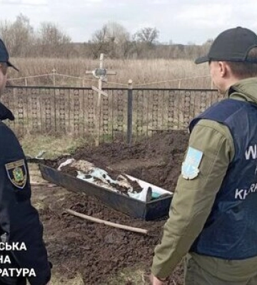 На Харківщині ексгумували ще одну жертву російських військових