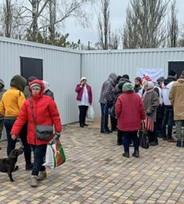 У смт Первомайське встановили модульну амбулаторію