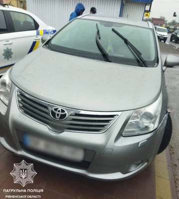 У Дубні знайшли авто, яке розшукували у Дніпрі
