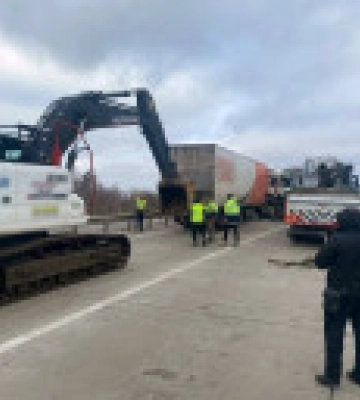 ДТП на об&#039;їзній Житомира: рух в обидва напрямки перекритий
