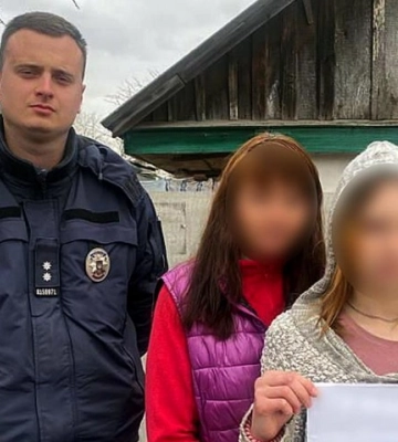Поліцейські Полтавщини знайшли 16 річну дівчинку, яку вважали зниклою безвісти