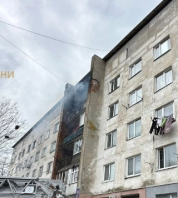 В Киевской области произошел пожар: загорелась многоэтажка
