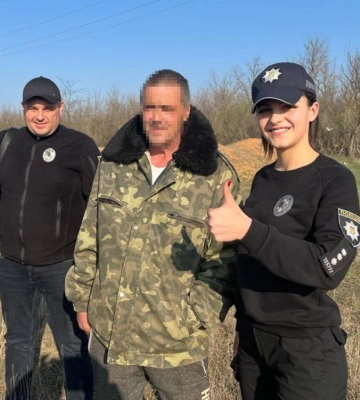 На Одещині поліцейські врятували водія-дальнебійника