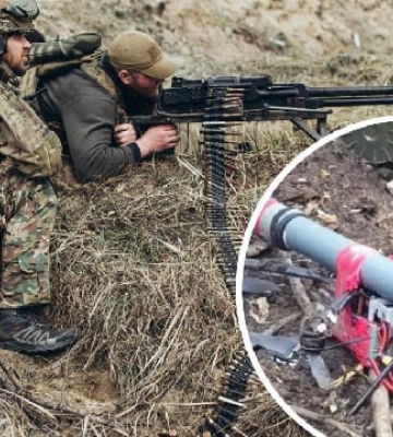 На Харківщині нацгвардійці збили два російських дрони-камікадзе