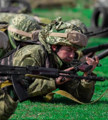Окремий стрілецький батальйон Києва майже готовий виконувати бойові завдання (відео)