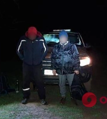 Одесская область: на границе с Молдовой поймали четырех уклонистов