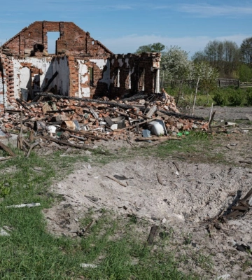 росіяни обстріляли з гелікоптера місто на Сумщині