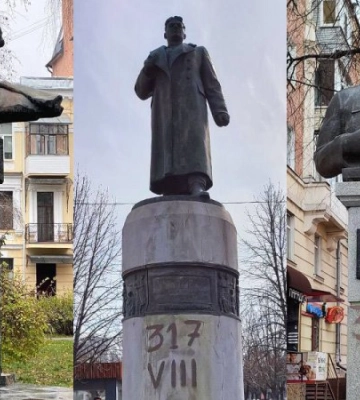 В Полтаві вирішили демонтувати пам’ятники двом радянським генералам і Пушкіну