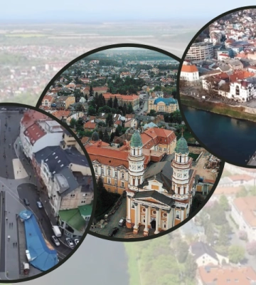 «Наш Унгвар»: в мережі показали Ужгород з висоти (ФОТО)