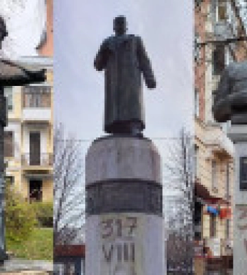 В Полтаве демонтируют памятники Зыгину, Ватутину и Пушкину. В Минкульте ждут решения относительно памятников, посвященных Петру І