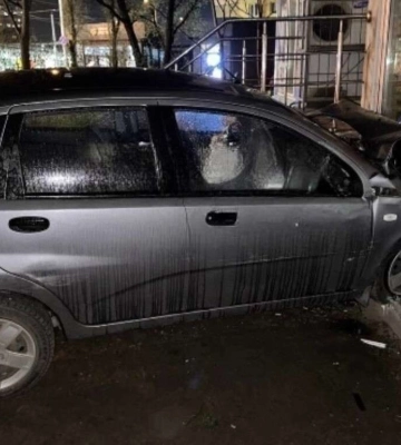 На Дніпропетровщині горів автомобіль