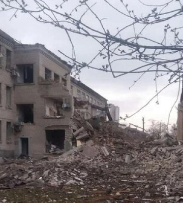 Рашисты ударили авиационными бомбами по центру Берислава, - ОВА. ФОТО