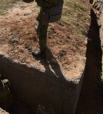 Росіяни у Запорізькій області вирили окоп завдовжки понад 70 кілометрів