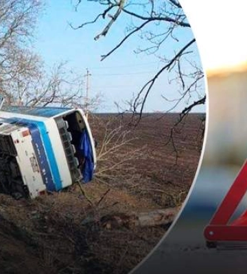 У Молдові перекинувся автобус, який їхав до Києва, є госпіталізовані
