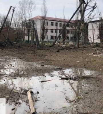Последствия вражеских ударов авиационными бомбами по Орехову и Гуляйполю. ФОТОрепортаж