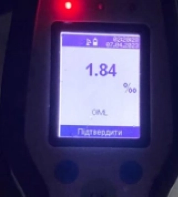 Нетверезі керманичі: у Луцьку впіймали водія напідпитку