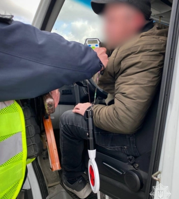 П&#039;яні за кермом: на Волині патрульні за тиждень виявили трьох порушників 
