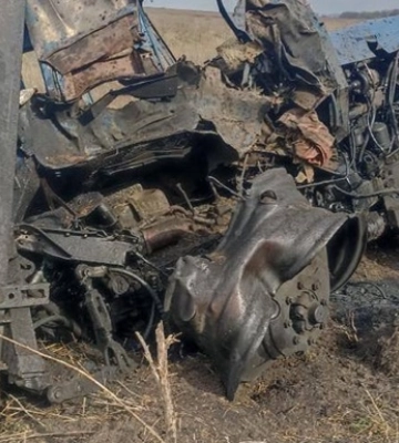 У Київській області на замінованому полі підірвався тракторист