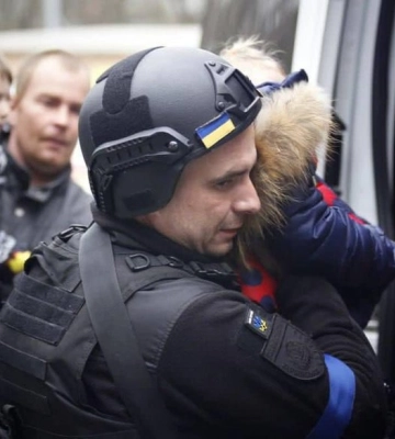 В полиции Николаевщины рассказали, сколько людей удалось эвакуировать с прифронтовых территорий