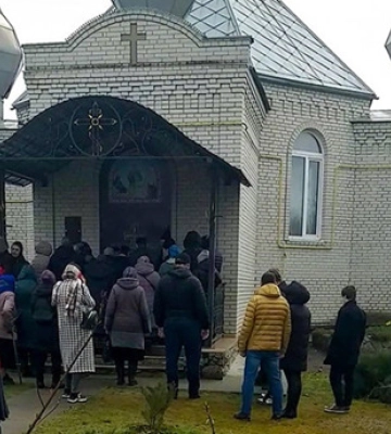 Під час штурму храму УПЦ раптово помер чоловік