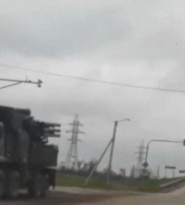 Оккупанты установили ЗРГК &quot;Панцирь-С&quot; в Джанкое. ВИДЕО