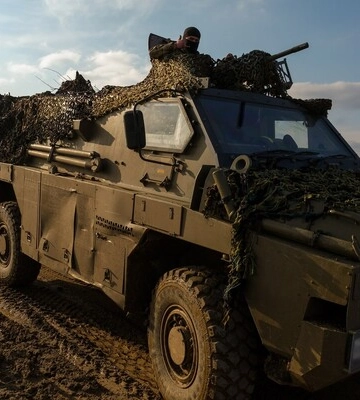 Штурмові підрозділи сил оборони ефективно використовують австралійські бронетранспортери Bushmaster на Бахмутському напрямку, - Генштаб. ФОТО