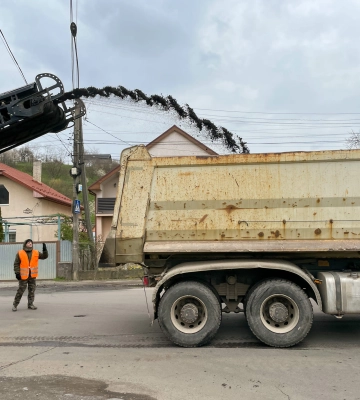В Мукачеві ремонтують об&#039;їзну
