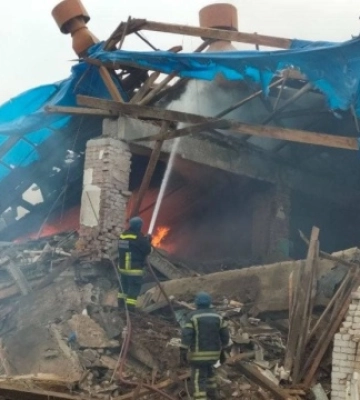 Оккупанты попали в школу во время авиационного удара по Запорожской области — ГСЧС